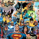 A cavalcade of DC superheroes past and present come together.